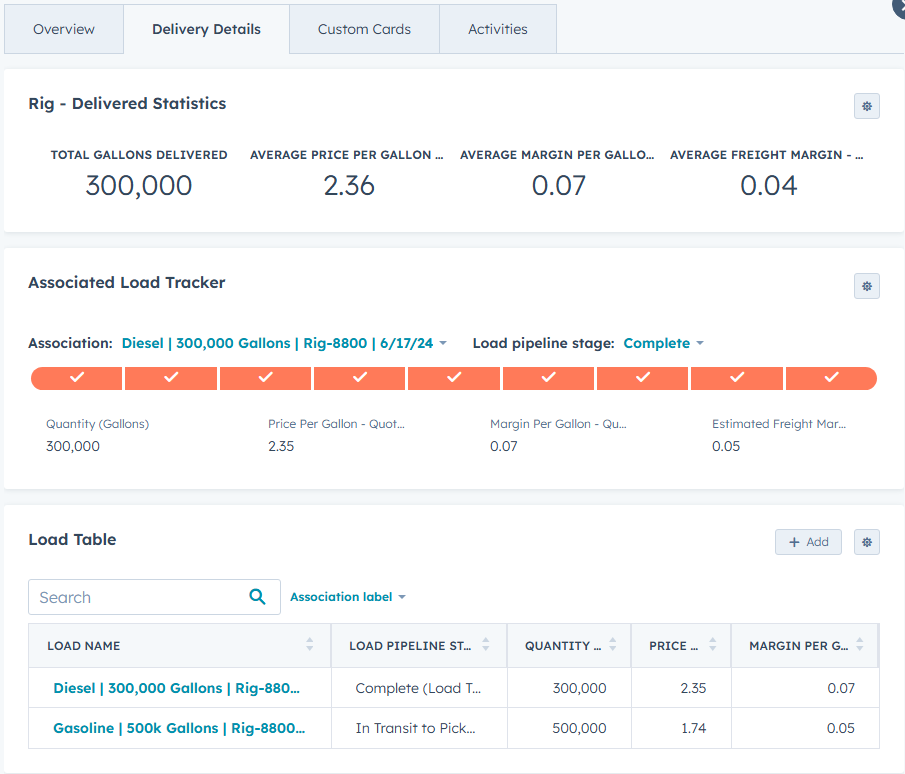 HubSpot for Logistics